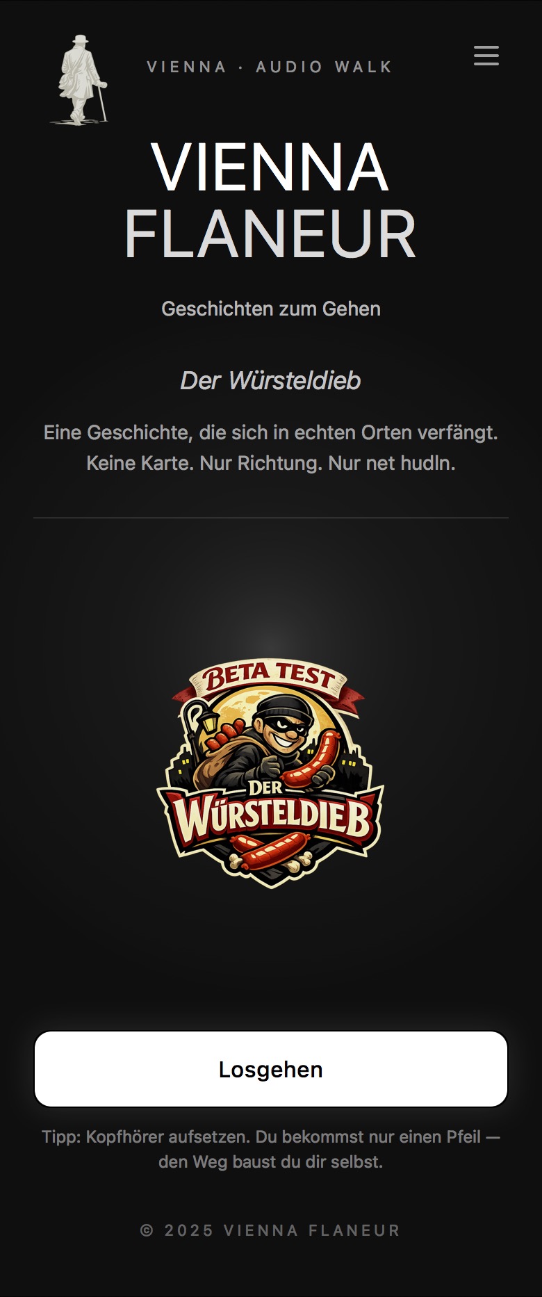 Vienna Flâneur App Screenshot